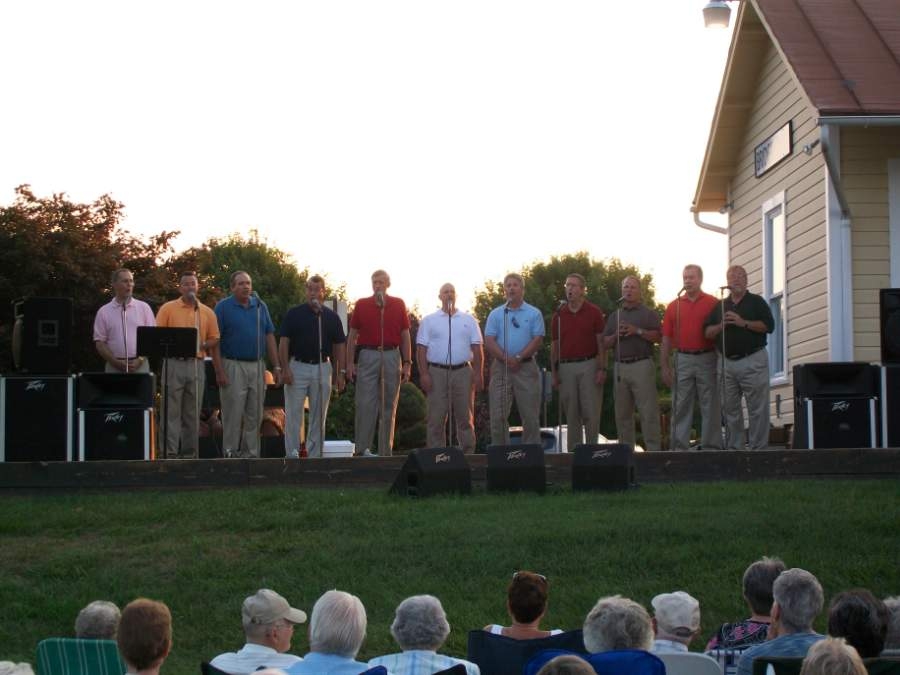 faithful men oakdale park concert